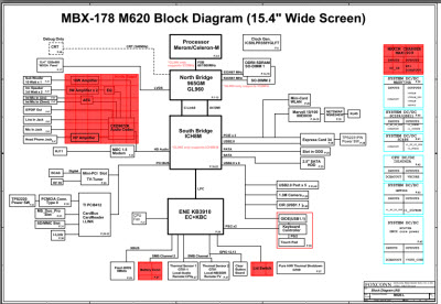 Sony Vaio Foxconn M620-L MBX-178 Schematics